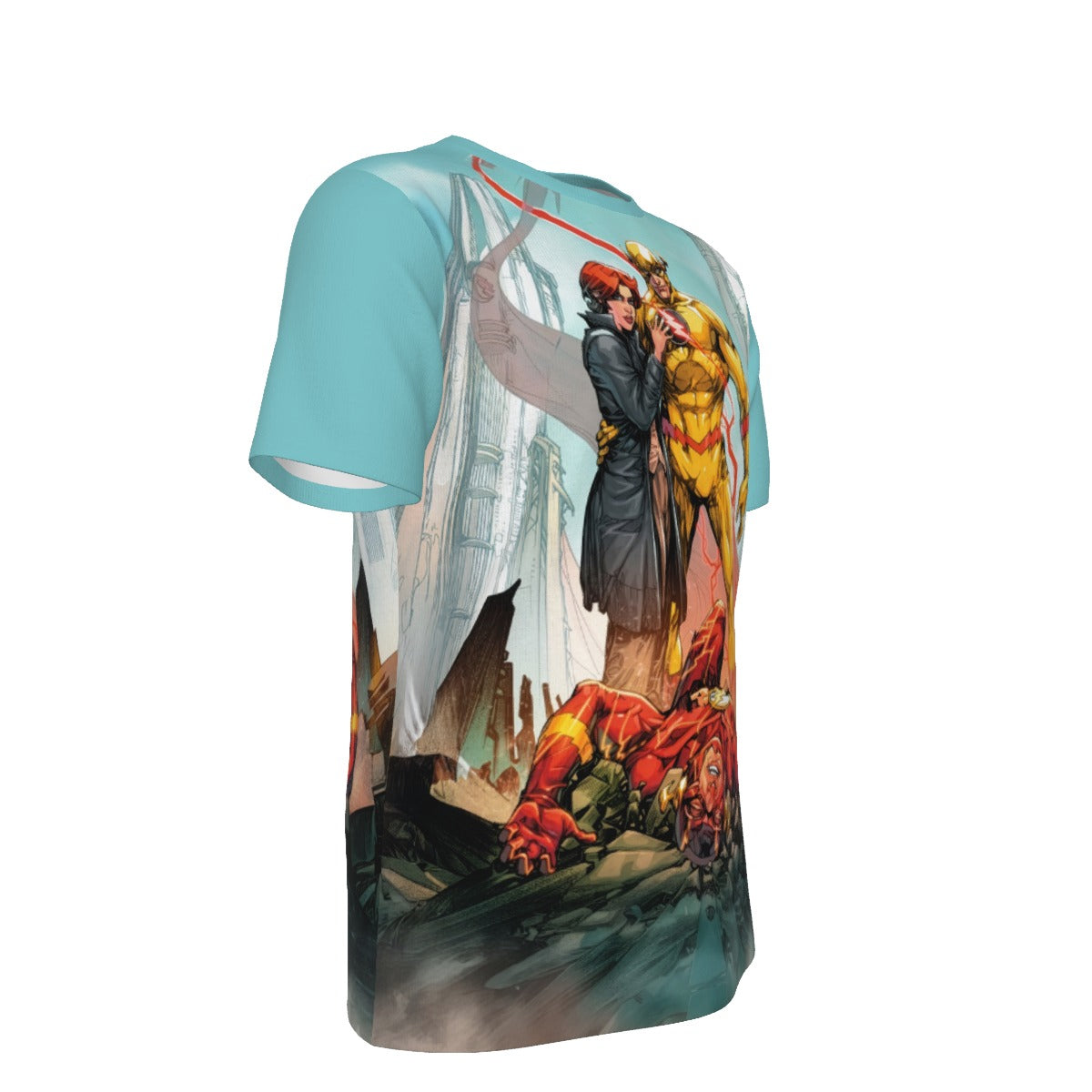 FLASH 25 V5 ALL OVER PRINT SHIRT AND TANK TOP - REVERSE FLASH