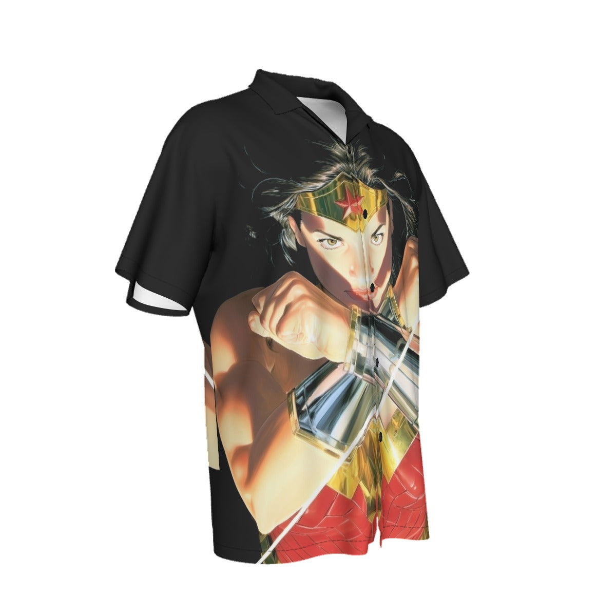 WONDER WOMAN PROTECT ALL OVER PRINT SHIRT AND TANK TOP - ALEX ROSS TRIBUTE