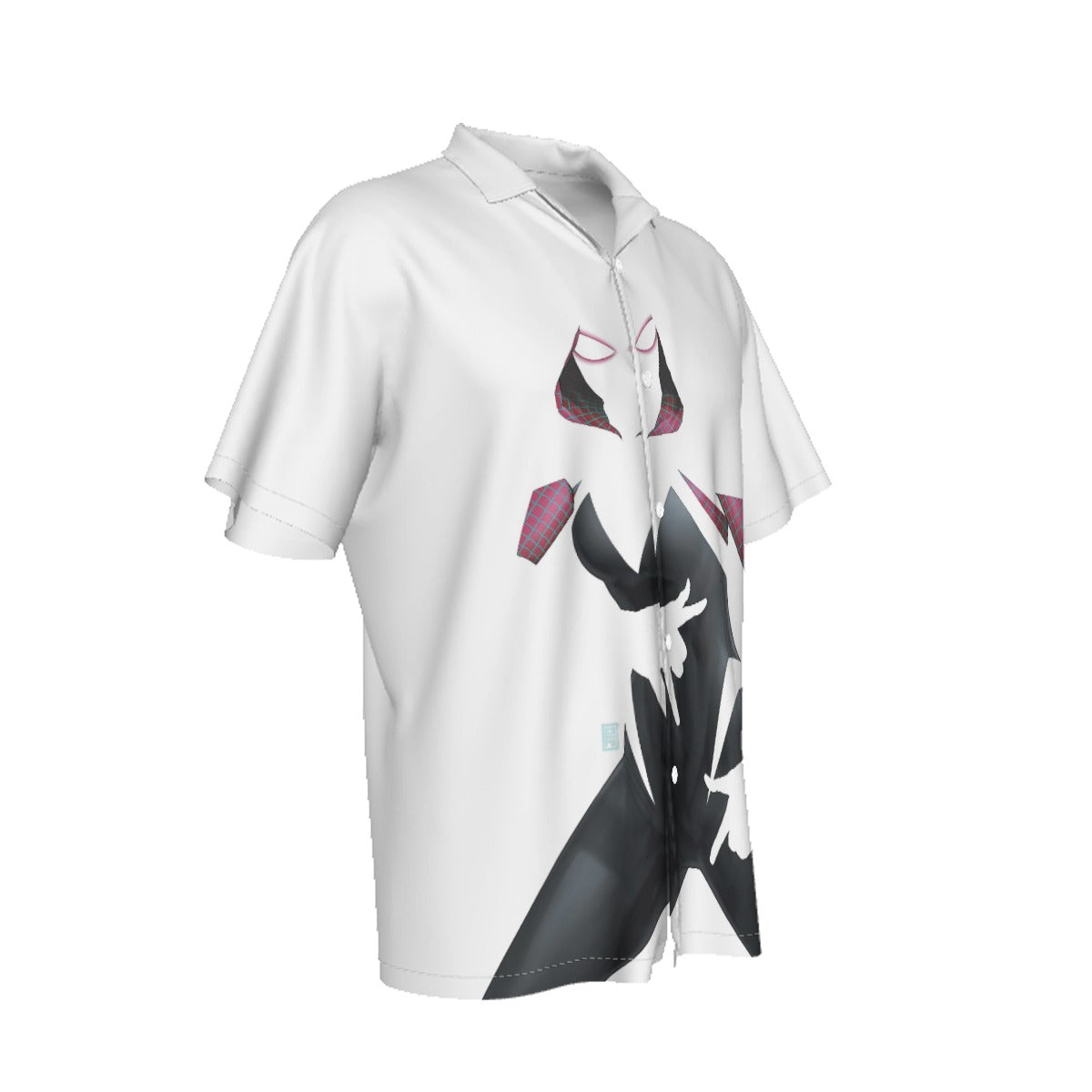 SPIDER GWEN NEGATIVE SPACE ALL OVER PRINT SHIRT AND TANK