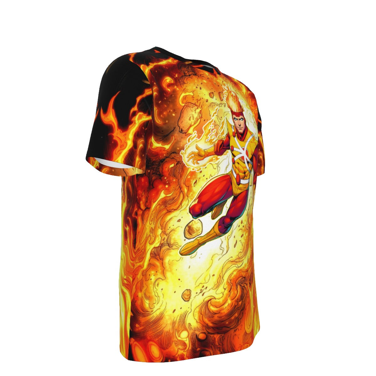 FIRESTORM READY OVER PRINT SHIRT AND TANK TOP - ORIGINAL ART