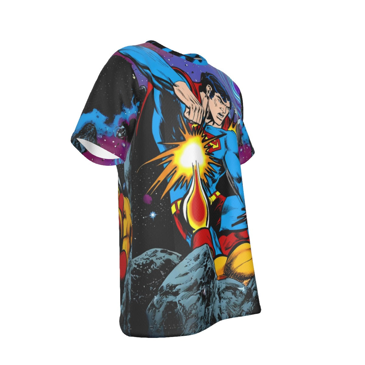 SUPERBOY 222 PIN UP OVER PRINT SHIRT AND TANK TOP - SUPERBOY