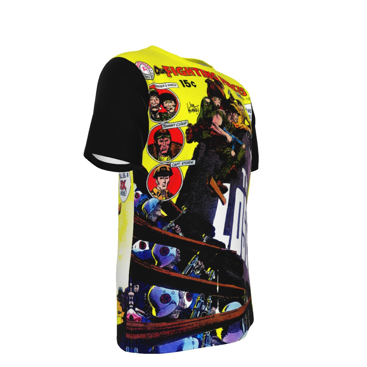 THE LOSER-OUR FIGHTING FORCES 123 OVER PRINT SHIRT & TANK - THE LOSERS