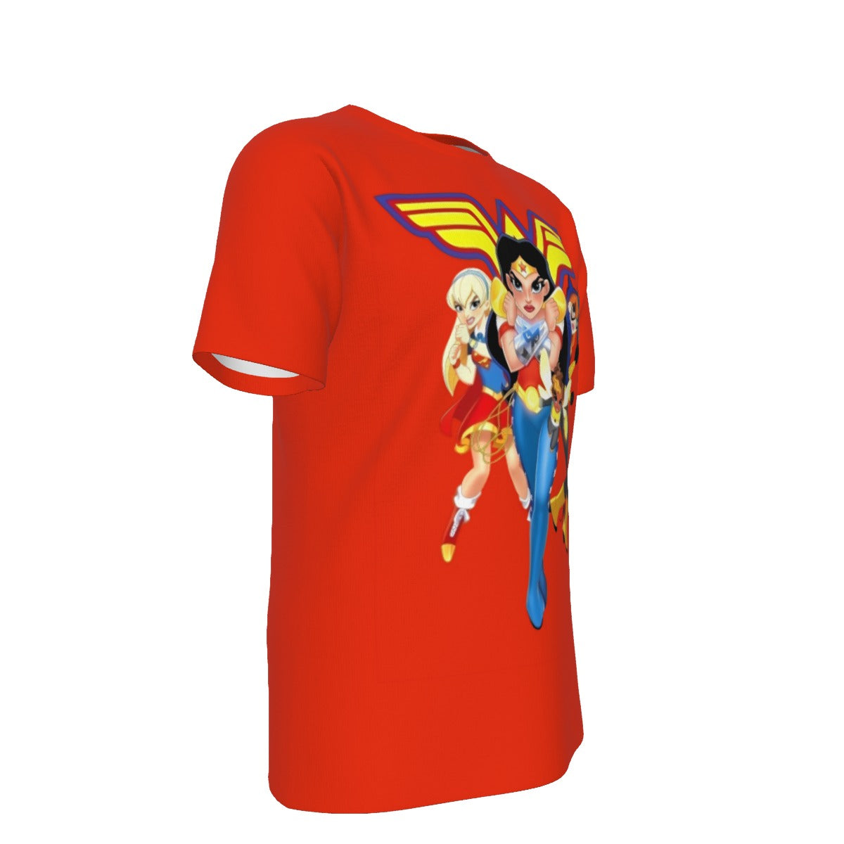 DC SUPERHERO GIRLS 1 ALL OVER PRINT SHIRT AND TANK TOP- WONDER WOMAN