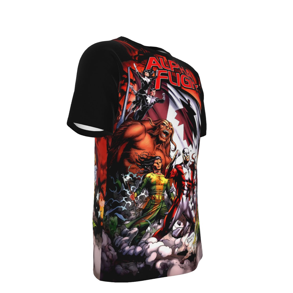 ALPHA FLIGHT 1  OVER PRINT SHIRT AND TANK TOP- EAGLESHAM VARIANT