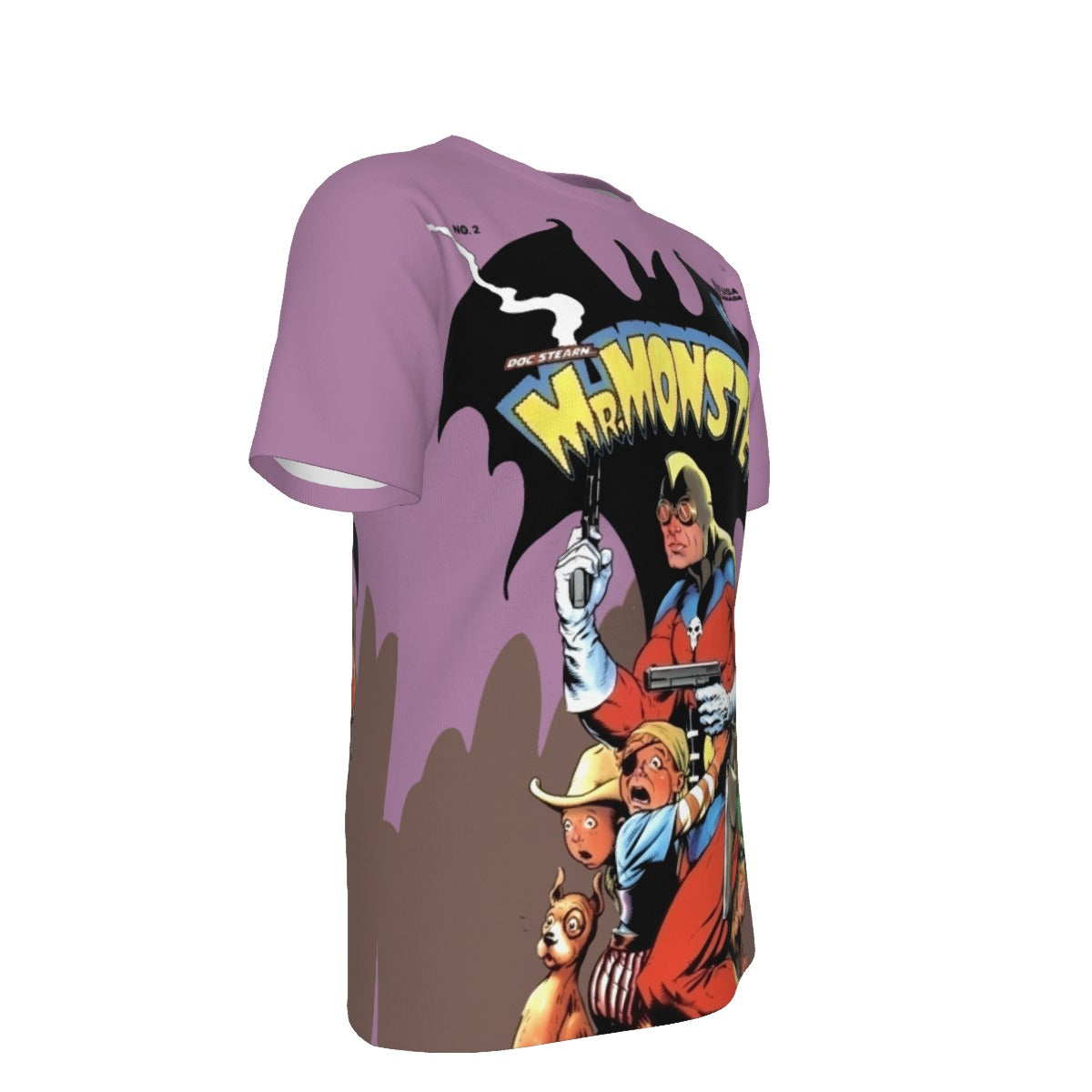 MR MONSTER 2 ALL OVER PRINT SHIRT AND TANK TOP-DAVE STEVENS ART