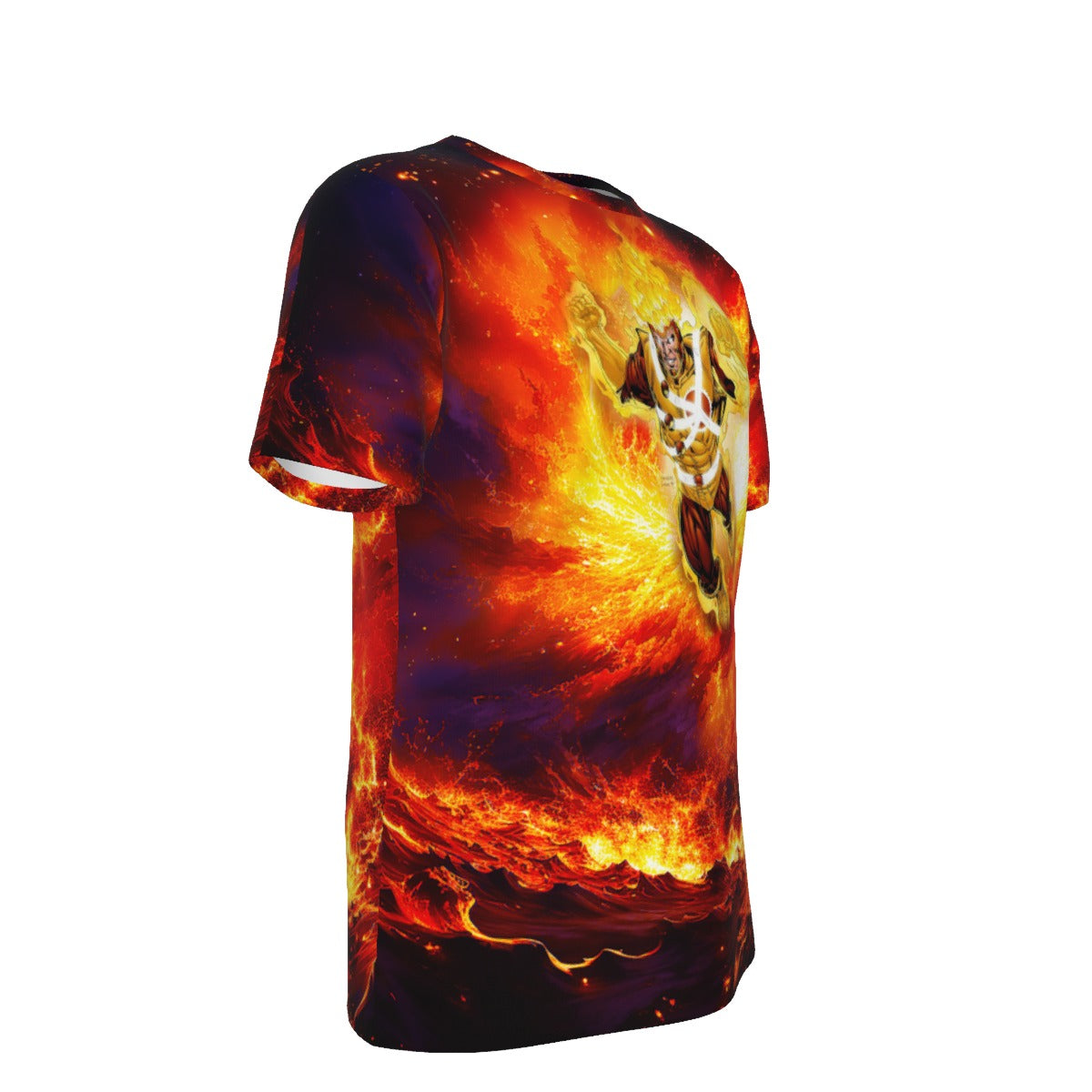 FIRESTORM BURST OVER PRINT SHIRT AND TANK TOP - REFRESH