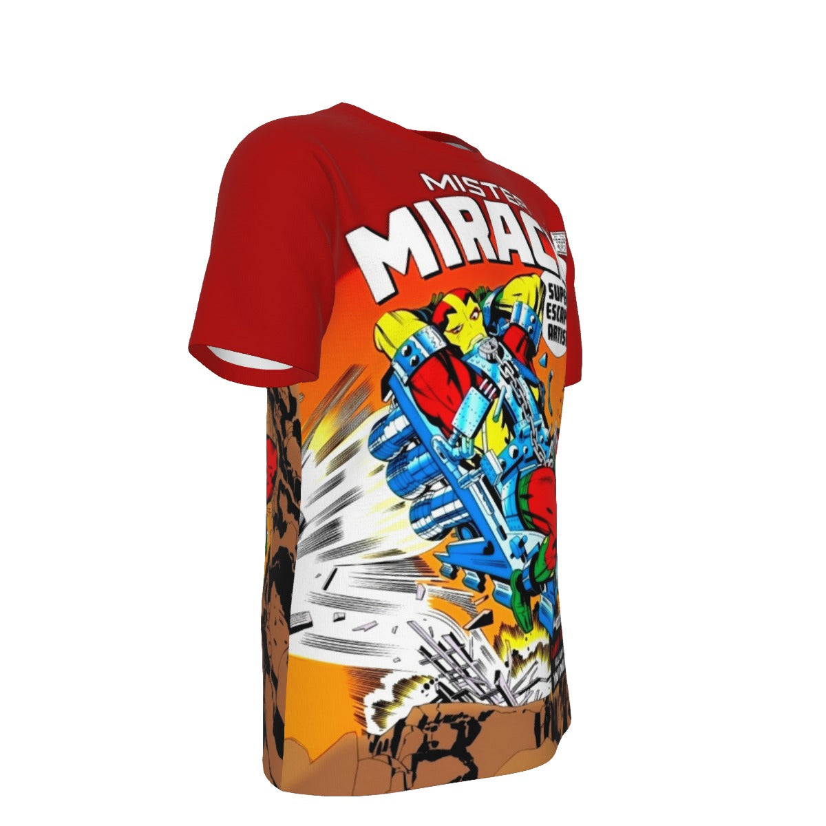 MISTER MIRACLE  5 ALL OVER PRINT SHIRT AND TANK TOP
