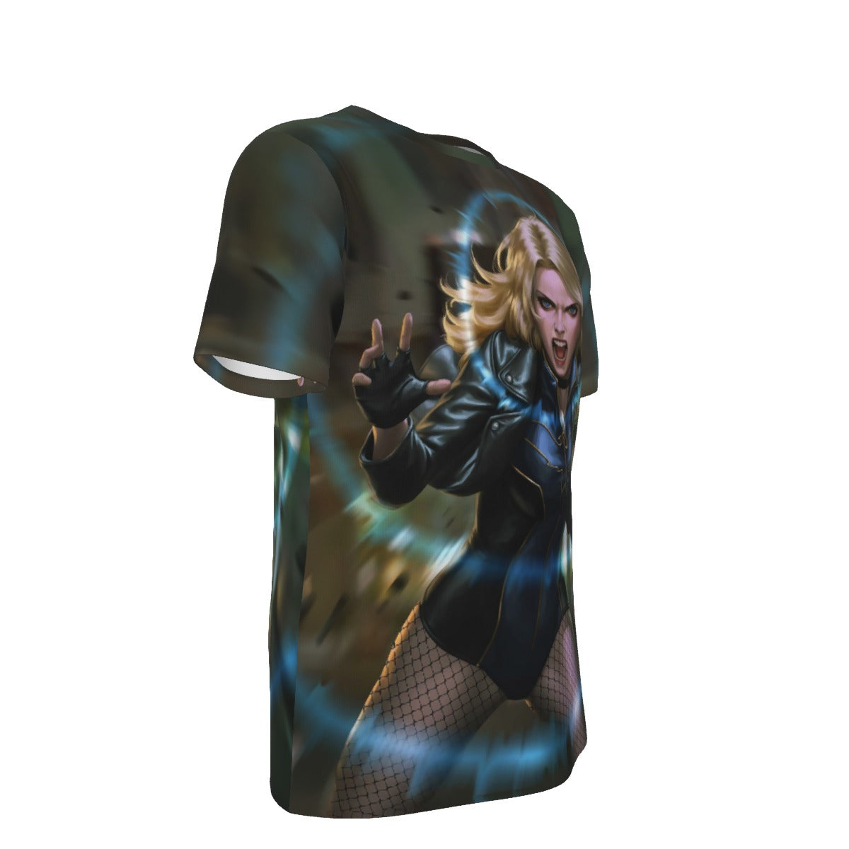 BLACK CANARY SONIC CRY ALL OVER PRINT SHIRT AND TANK TOP