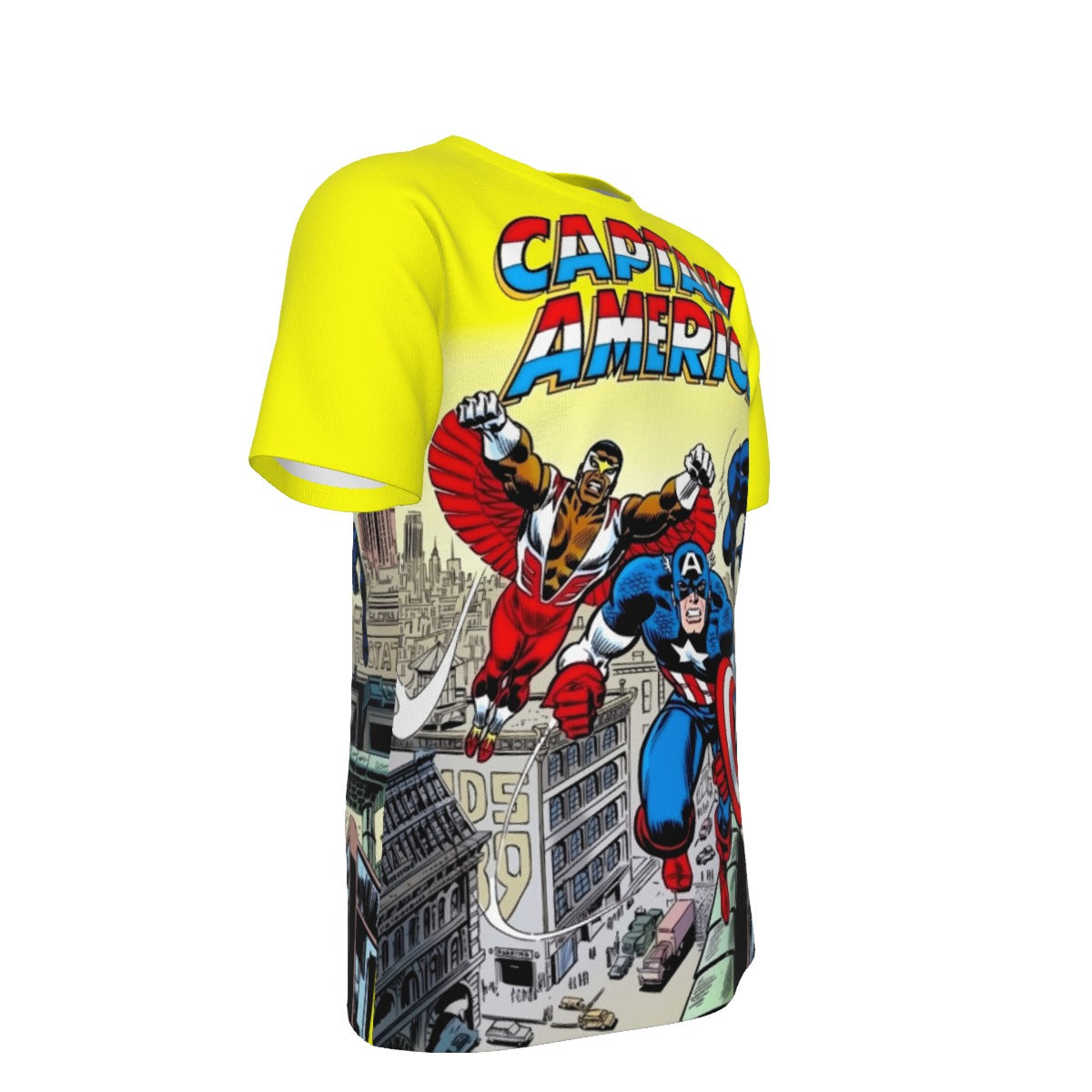 CAPTAIN AMERICA FALCON COLLECTION  ALL OVER PRINT SHIRT AND TANK TOP