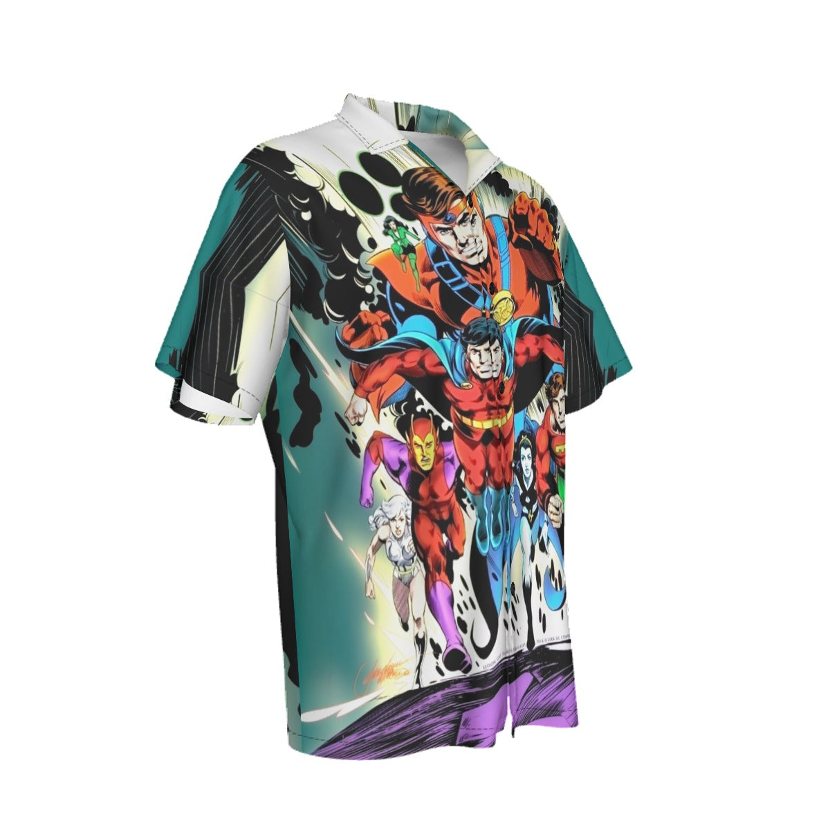 LEGION PINUP BY NEAL ADAMS ALL OVER PRINT SHIRT AND TANK TOP