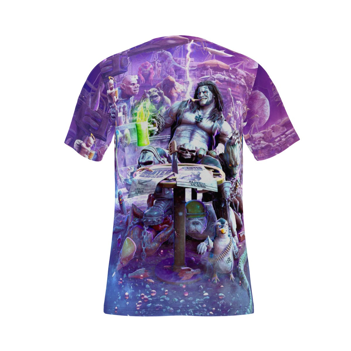 LOBO FROM OMEGA MEN All Over Print Shirt & Tank Top