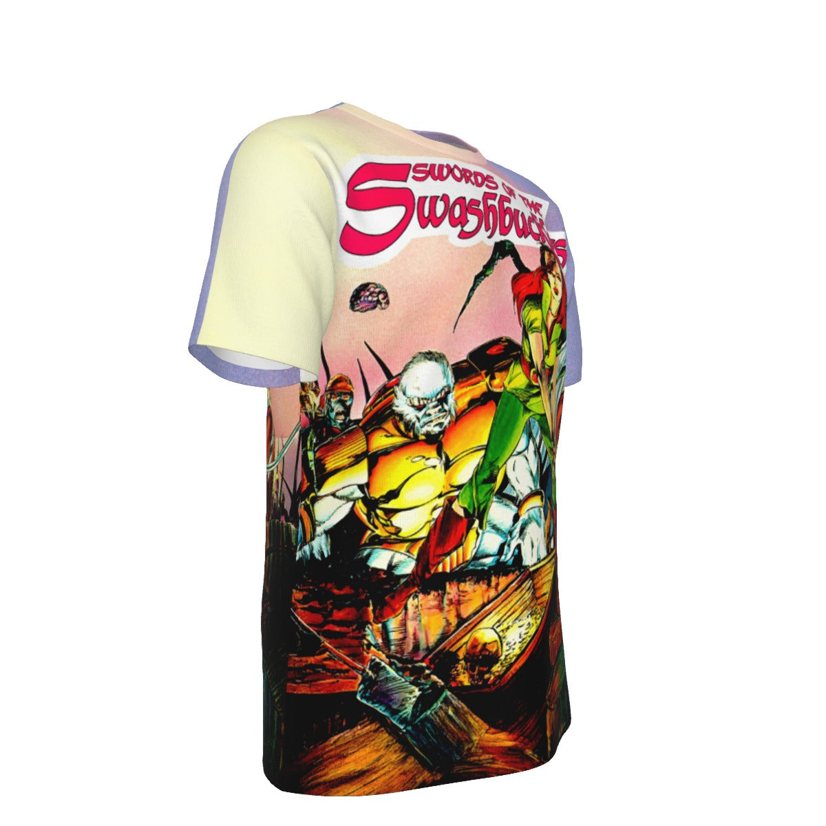 SWORDS OF THE SWASHBUCKLERS ALL OVER PRINT SHIRT AND TANK TOP