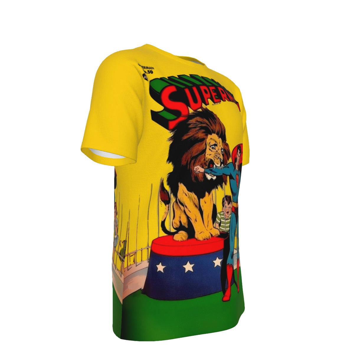 SUPERMAN 50 ALL OVER PRINT SHIRT AND TANK TOP