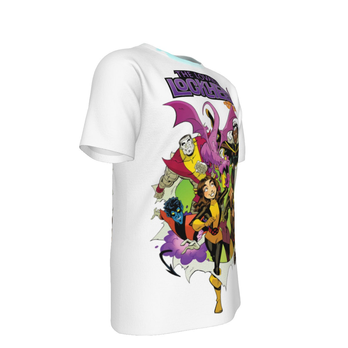 LOVABLE LOCKHEED OVER PRINT SHIRT AND TANK TOP -BOB LAYTON ART