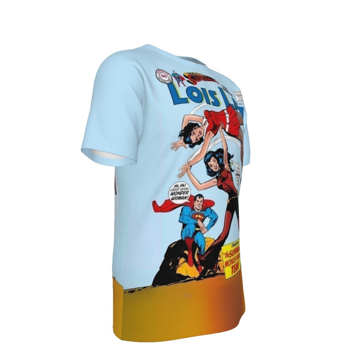 LOIS LANE 73 All Over Print Shirt & Tank Top  with WONDER WOMAN AND SUPERMAN