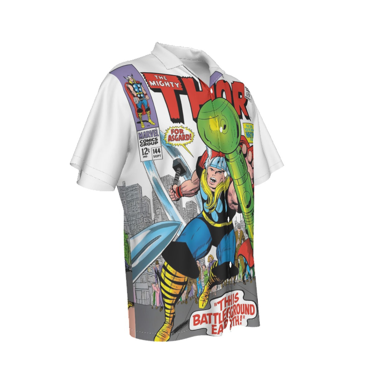 THOR 141 OVER PRINT SHIRT AND TANK TOP - JACK KIRBY ART