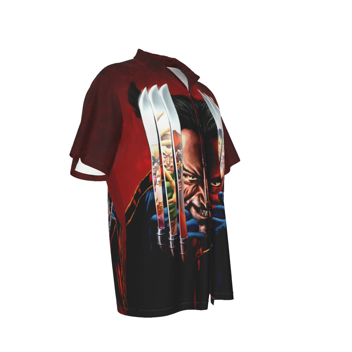 HOUSE OF M: MASTERS OF EVIL 2 OVER PRINT SHIRT AND TANK TOP - WOLVERINE
