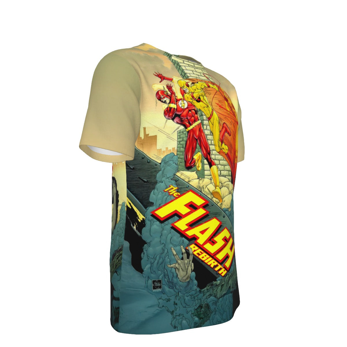 FLASH REBIRTH 5 OVER PRINT SHIRT AND TANK TOP