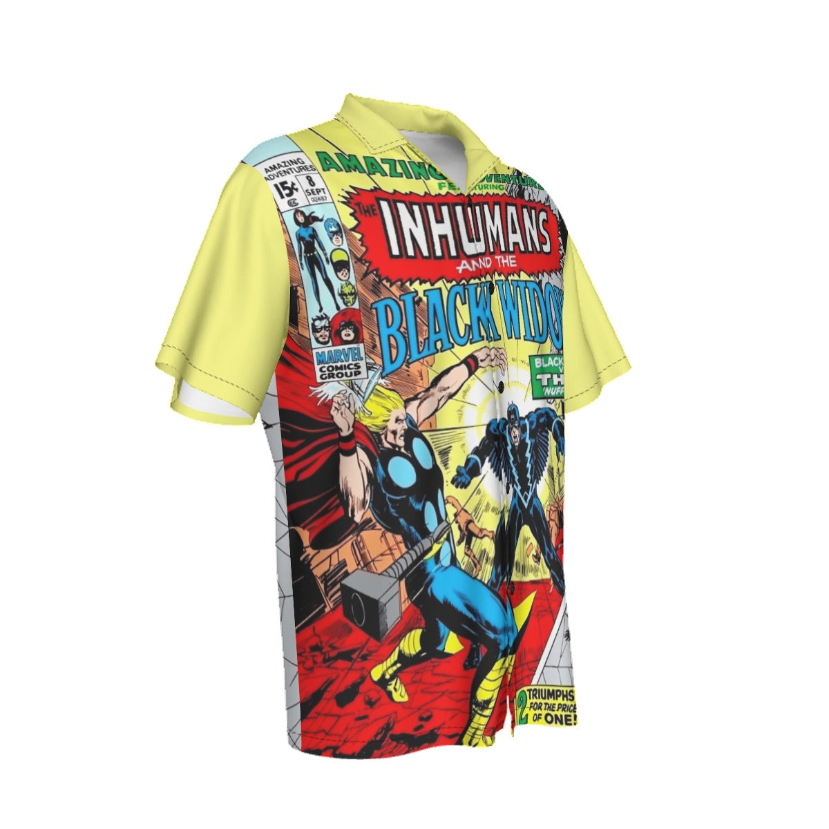 AMAZING ADVENTURES 8 ALL OVER PRINT SHIRT AND TANK TOP