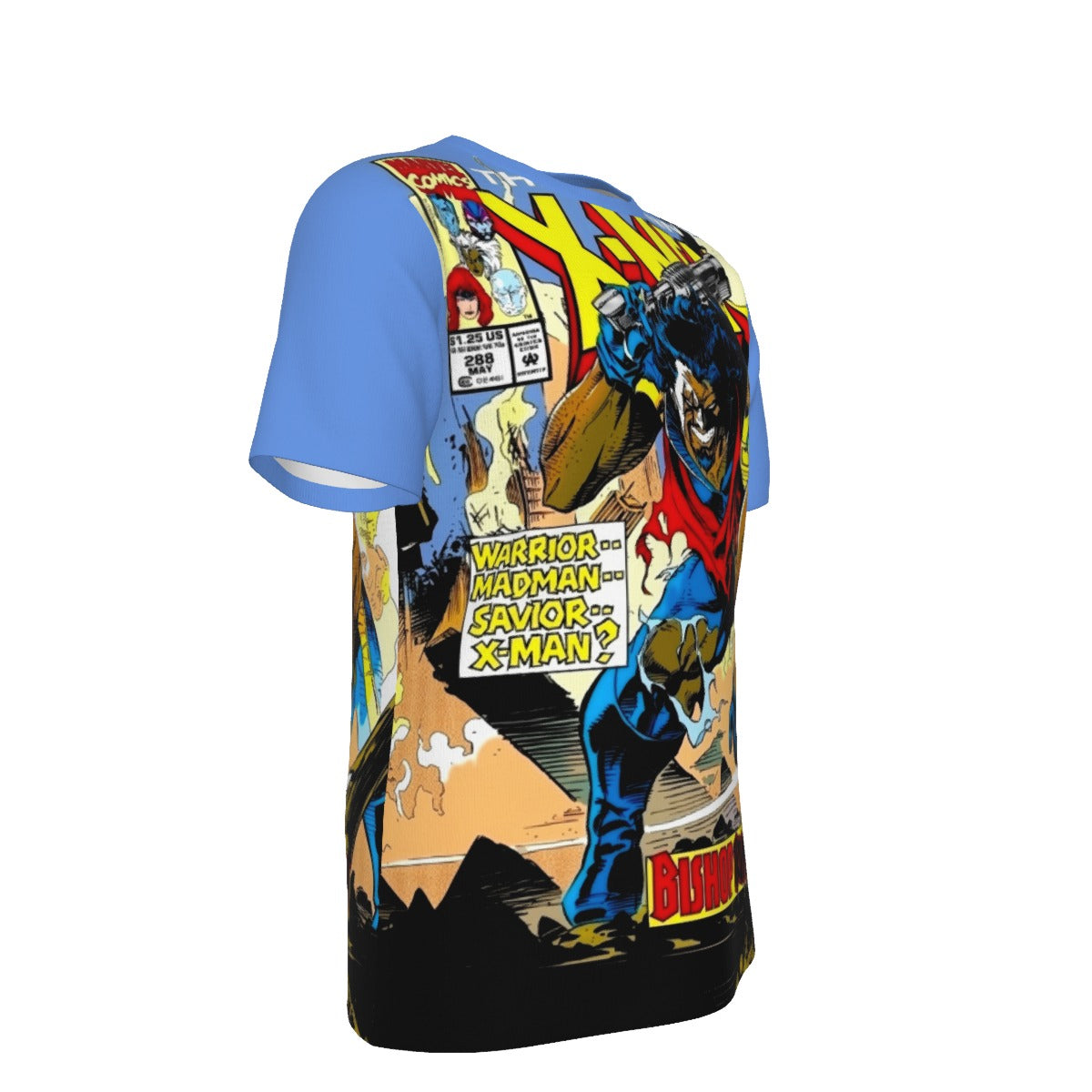 UNCANNY XMEN 288 ALL OVER PRINT SHIRT AND TANK TOP - BISHOP