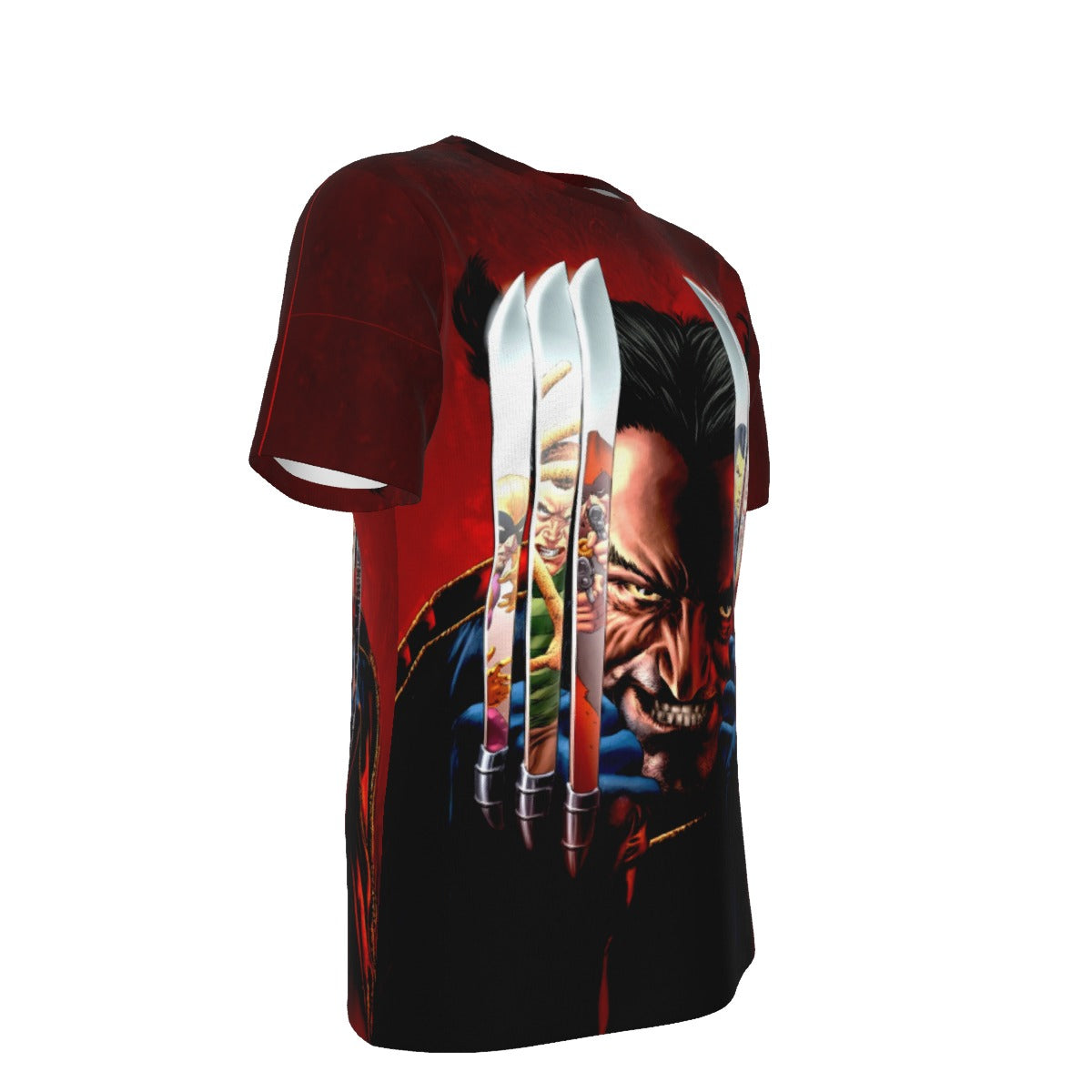 HOUSE OF M: MASTERS OF EVIL 2 OVER PRINT SHIRT AND TANK TOP - WOLVERINE