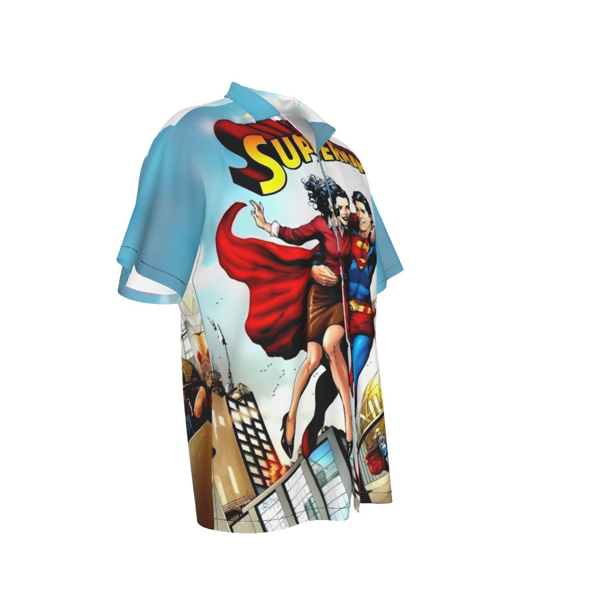 SUPERMAN 700 ALL OVER PRINT SHIRT AND TANK TOP