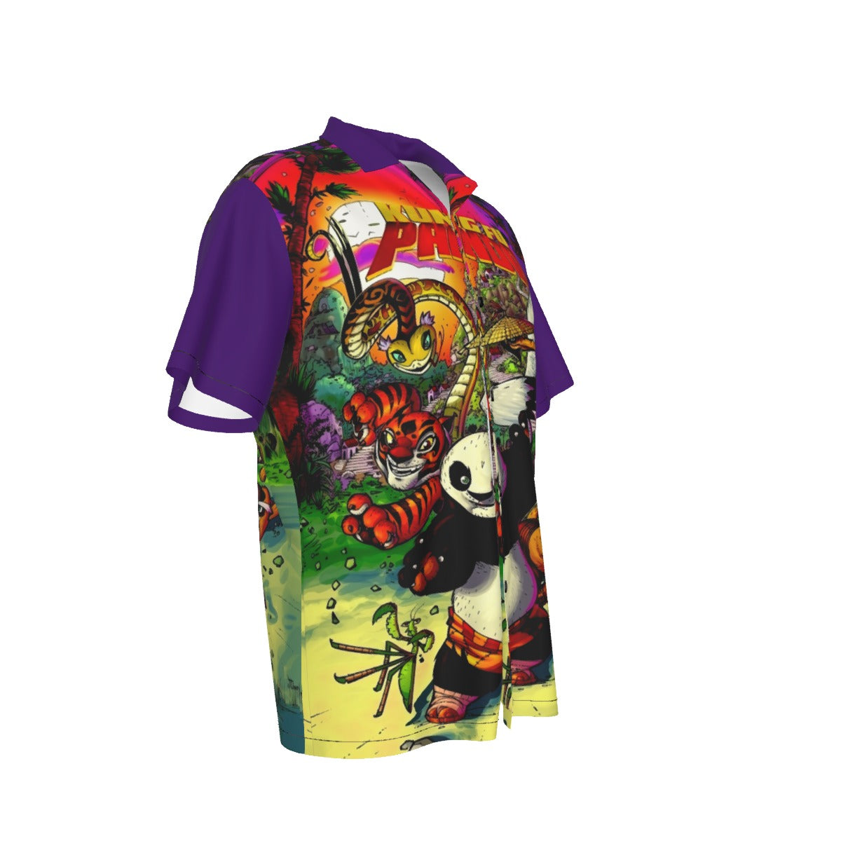 KUNG FU PANDA ALL OVER PRINT SHIRT AND TANK TOP