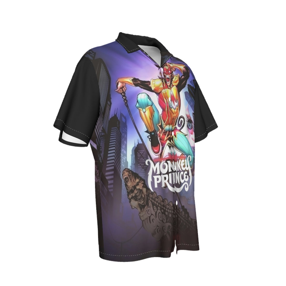 MONKEY PRINCE ALL OVER PRINT SHIRT AND TANK TOP