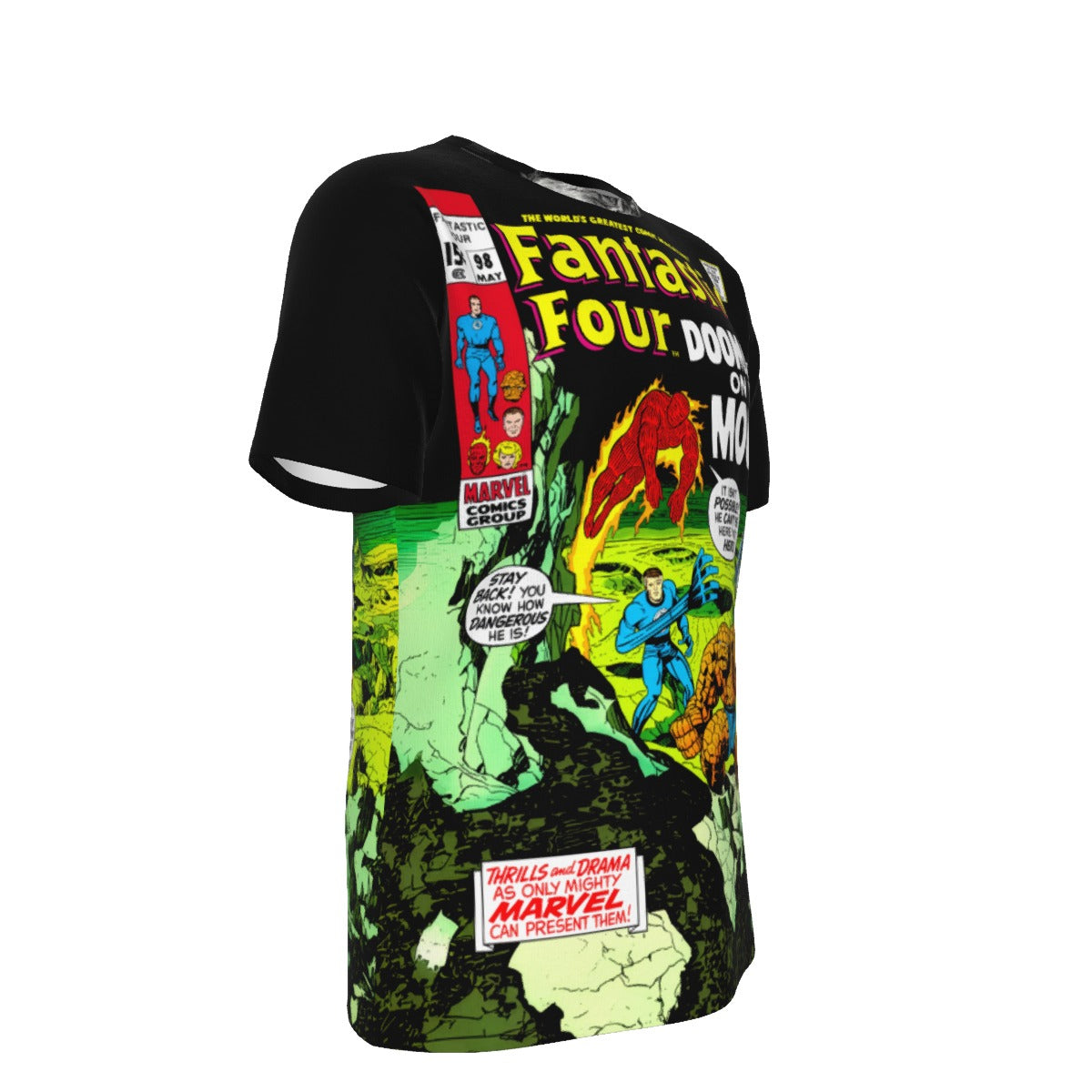 FANTASTIC FOUR 95 ALL OVER PRINT SHIRT AND TANK TOP