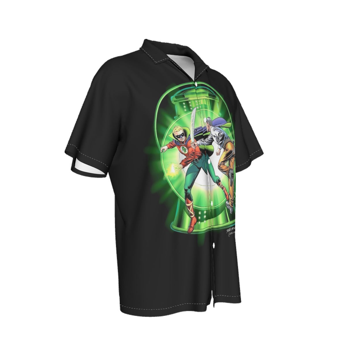 ALAN SCOTT THE GREEN LANTERN 3 ALL OVER PRINT SHIRT AND TANK TOP- GREEN LANTERN  1 TRIBUTE