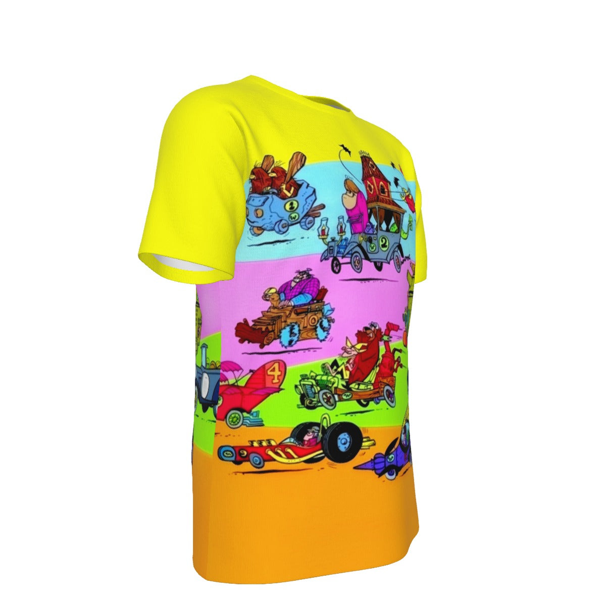 WACKY RACERS ALL OVER PRINT SHIRT AND TANK TOP