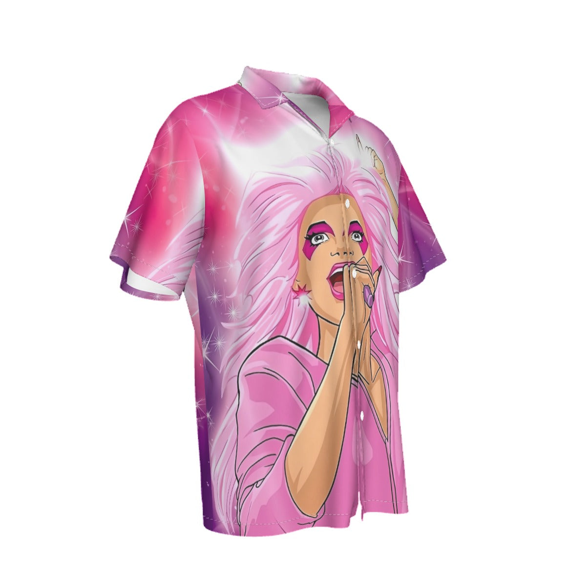 JEM SINGS ALL OVER PRINT SHIRT AND TANK