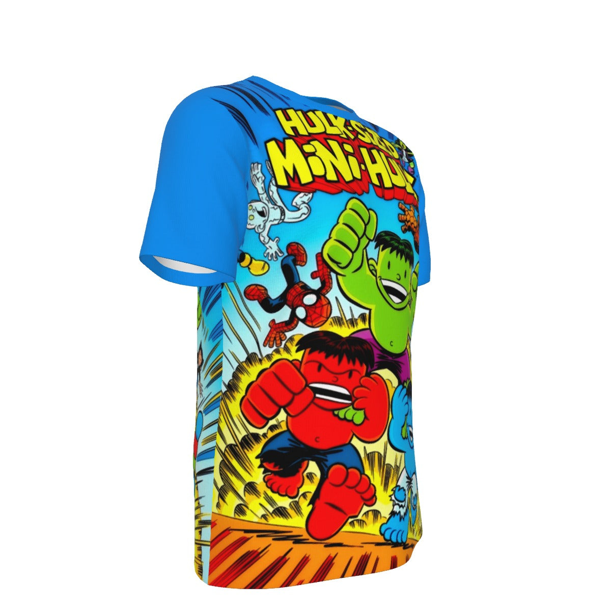 HULK SIZED MINI HULKS ALL OVER PRINT SHIRT AND TANK TOP