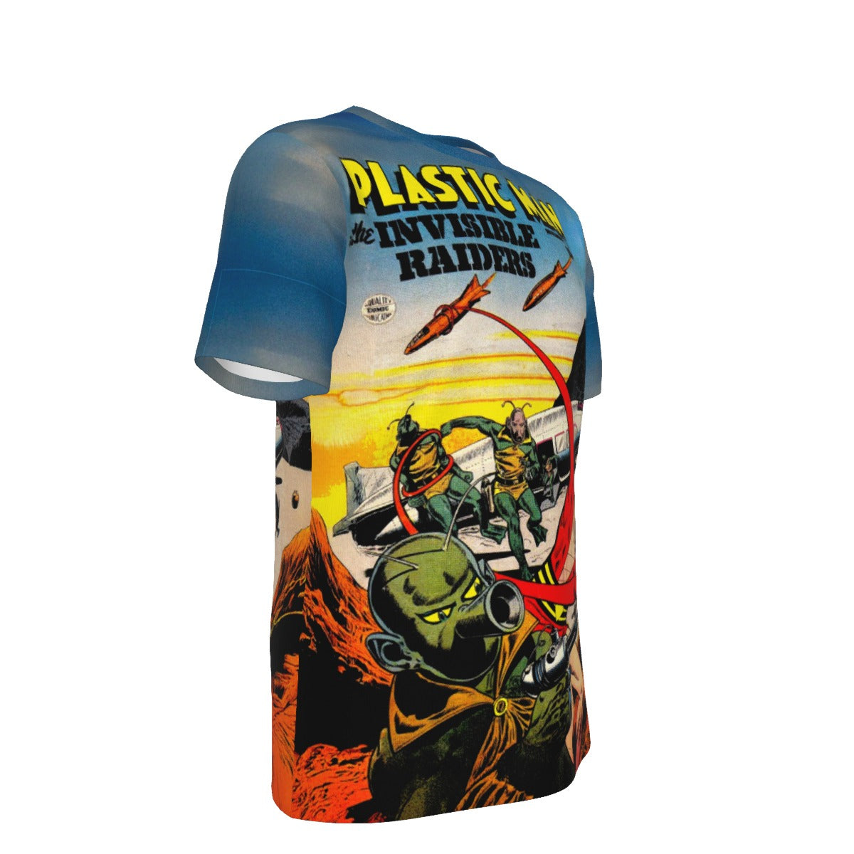 PLASTIC MAN 64 ALL OVER PRINT SHIRT AND TANK TOP