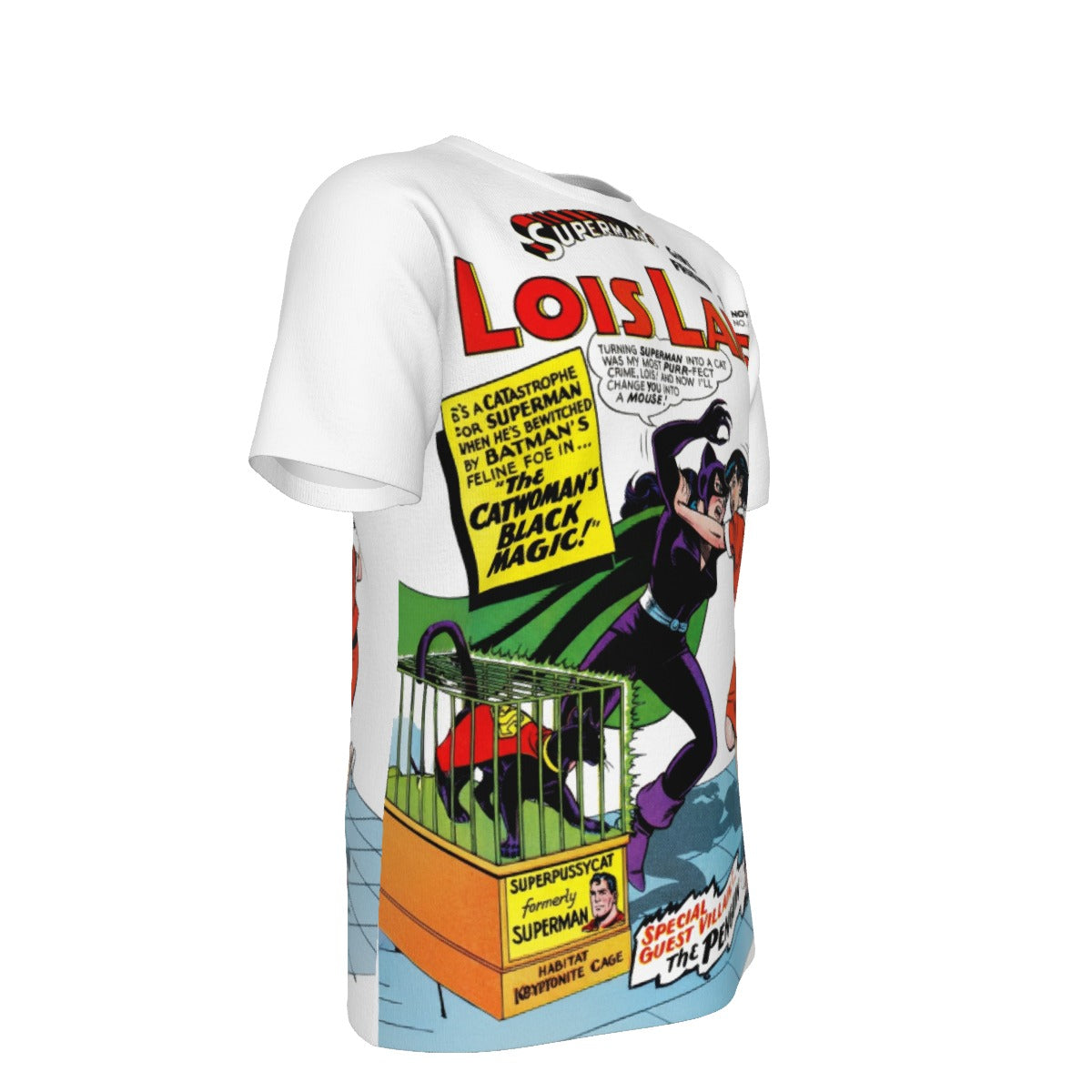 LOIS LANE 70 All Over Print Shirt & Tank Top  with Catwoman