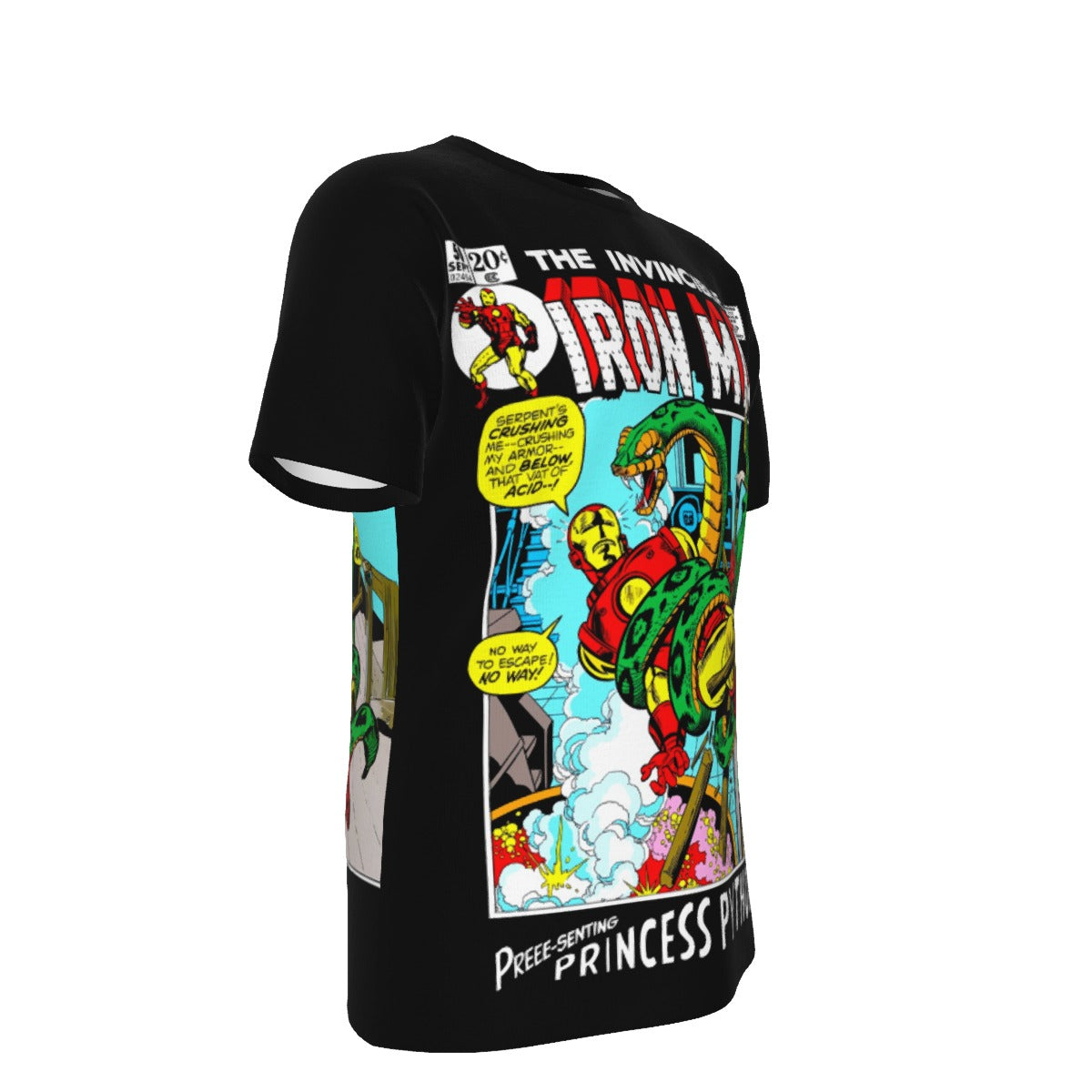 IRON MAN 50  ALL OVER PRINT SHIRT AND TANK TOP