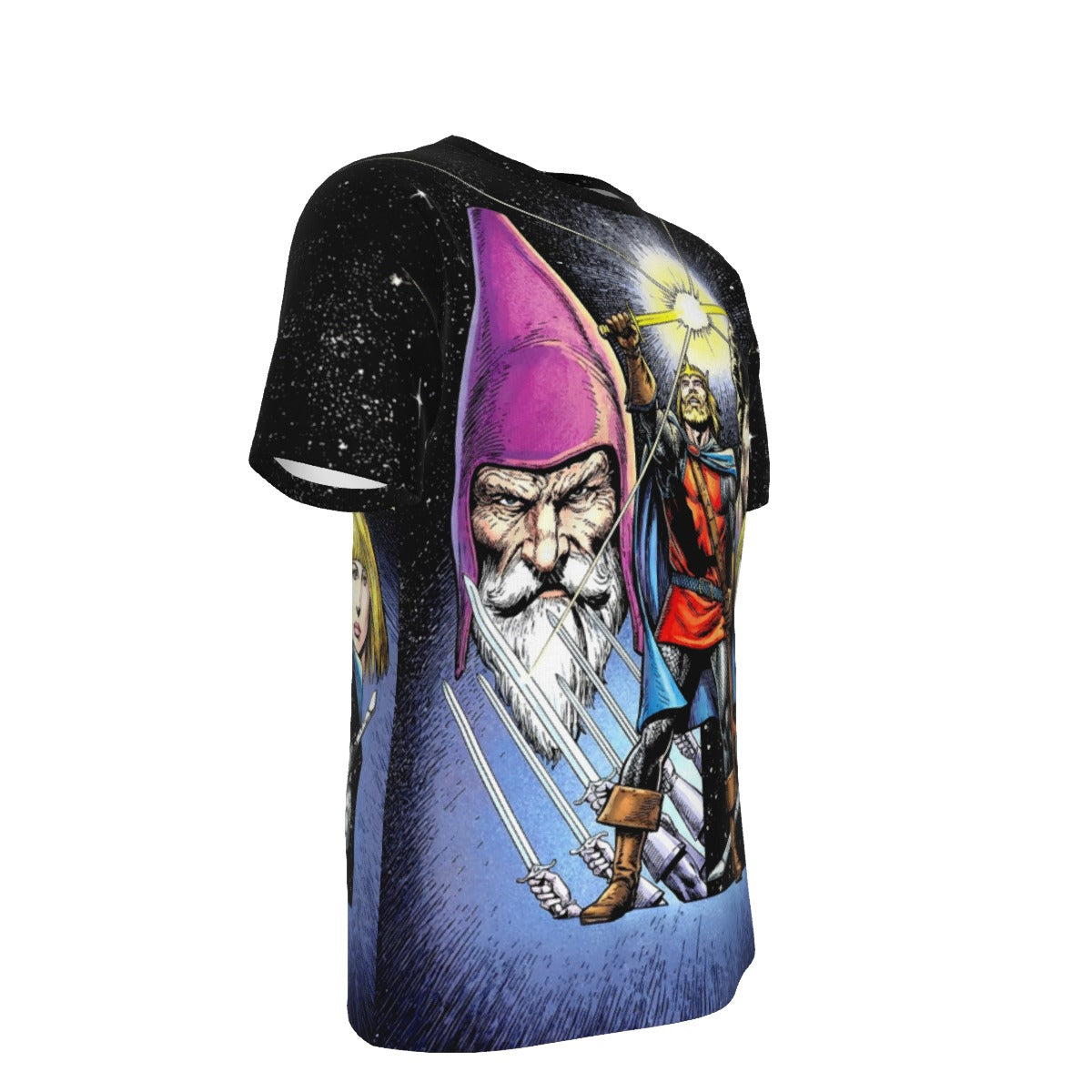 CAMELOT 3000 TRIBUTE ALL OVER PRINT SHIRT AND TANK TOP- ORIGINAL ART