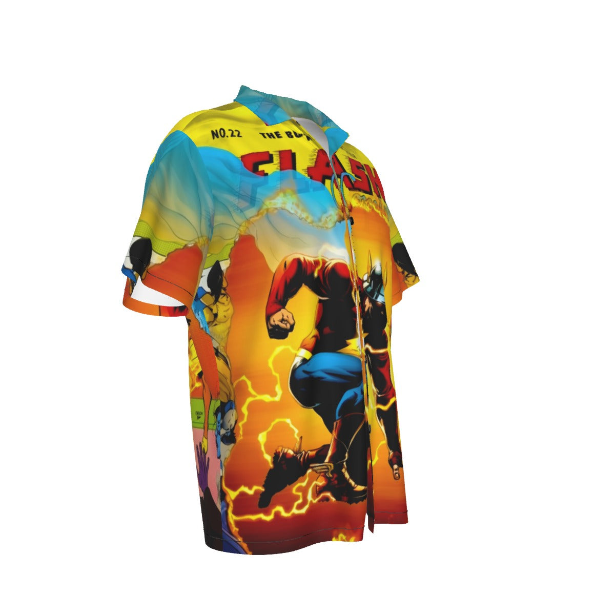 FLASH 22 V5  ALL OVER PRINT SHIRT AND TANK TOP - JAY GARRICK