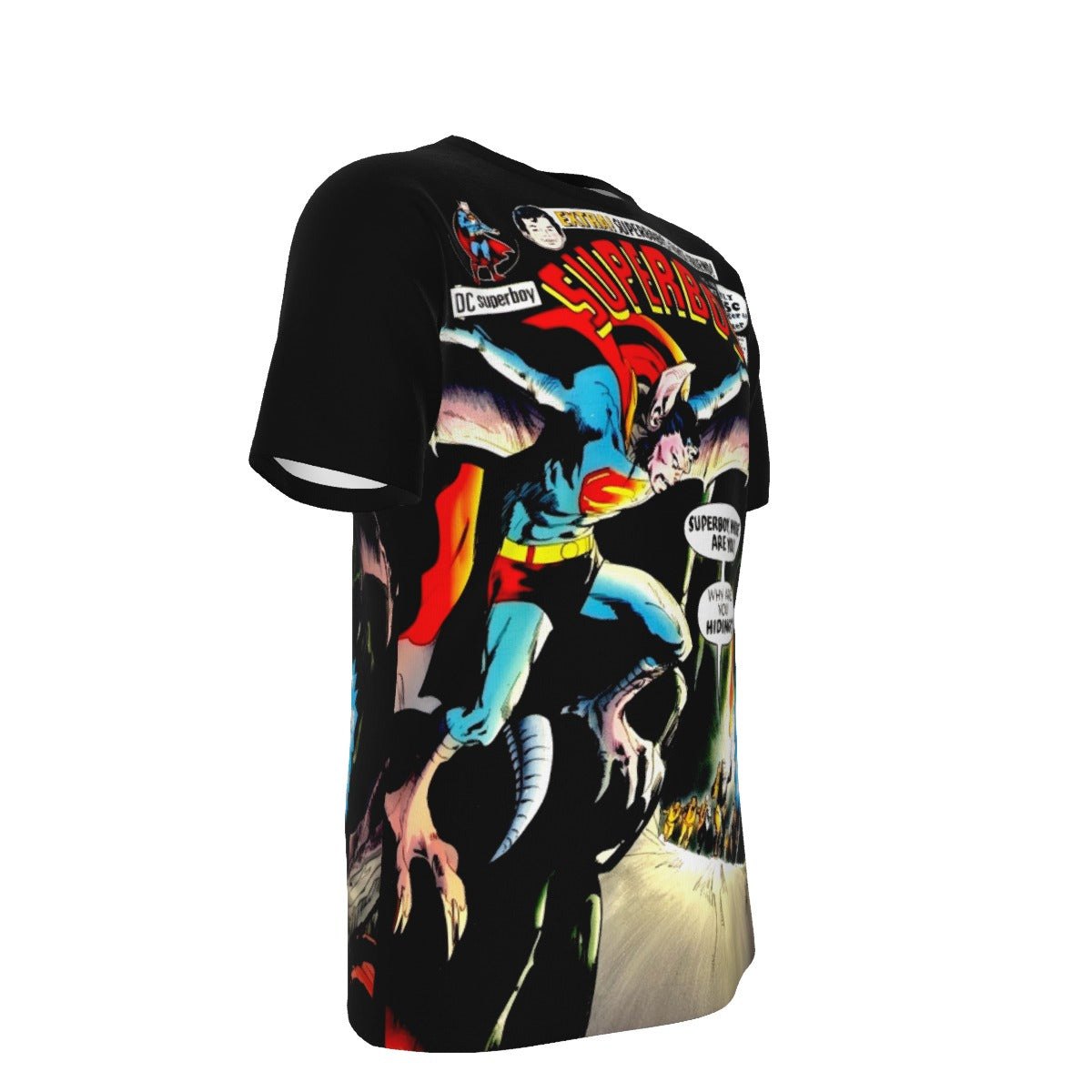 SUPERBOY 178 OVER PRINT SHIRT AND TANK TOP - NEAL ADAMS ART