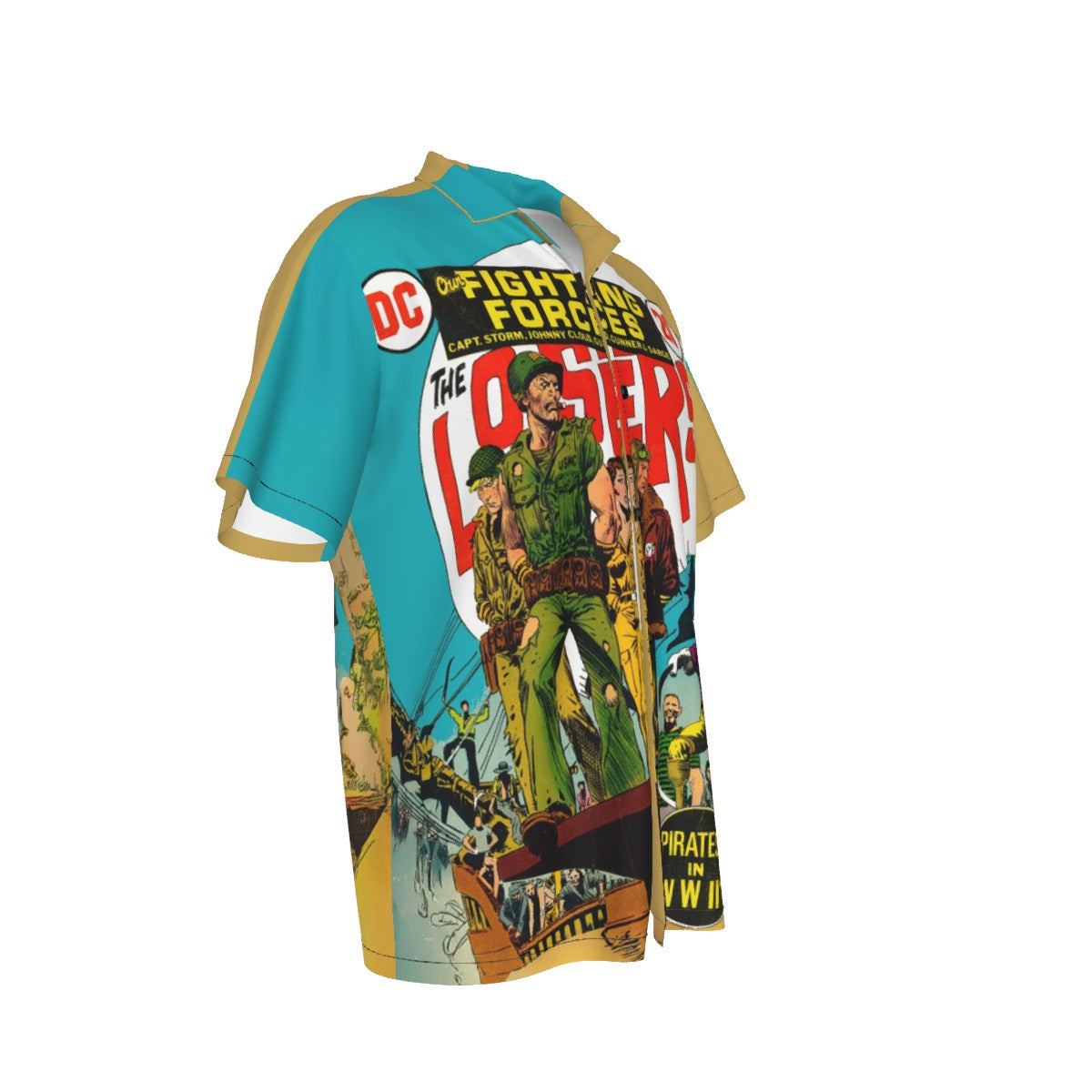 OUR FIGHTING FORCES 139 OVER PRINT SHIRT AND TANK TOP- THE LOSERS