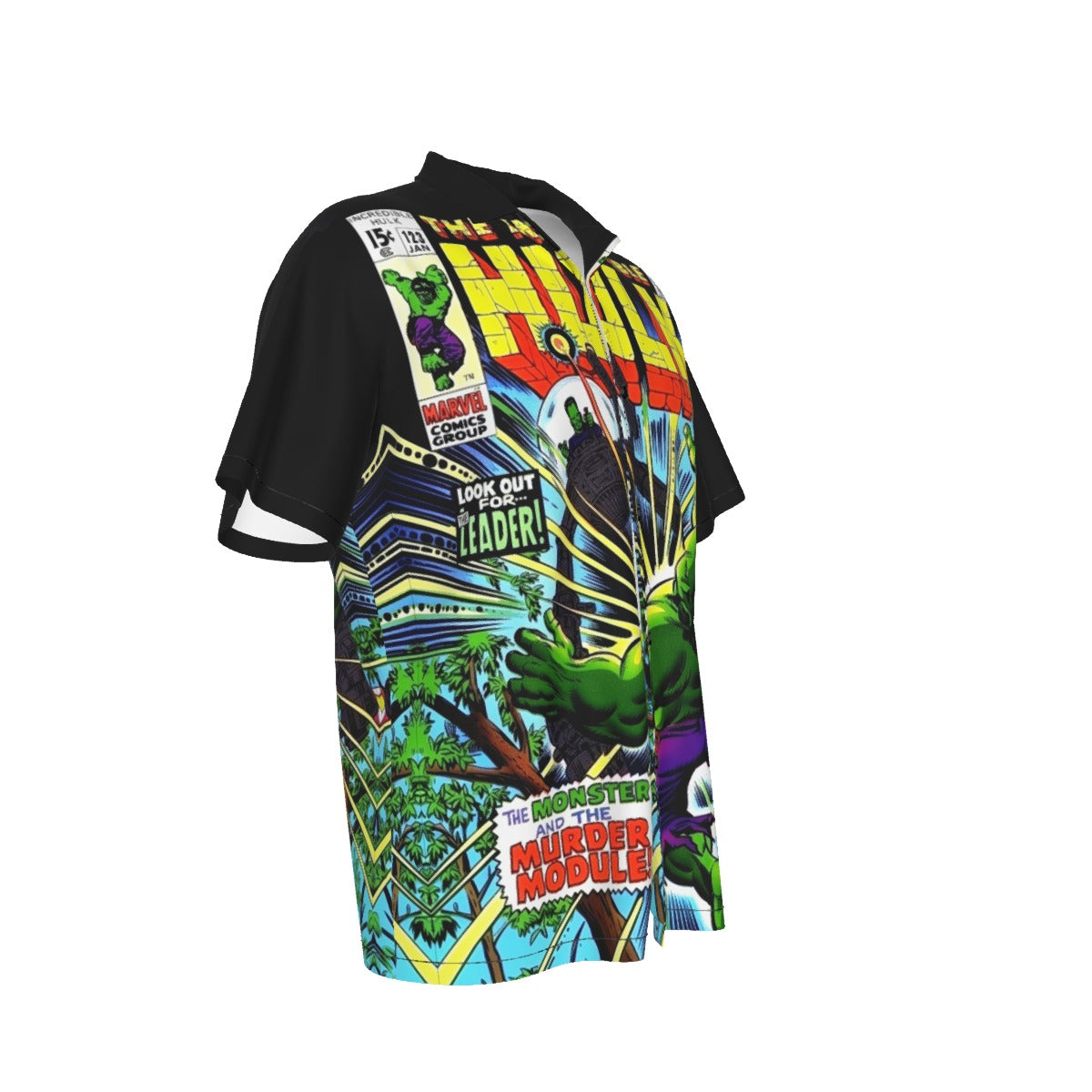 INCREDIBLE HULK 123 ALL OVER PRINT SHIRT AND TANK TOP