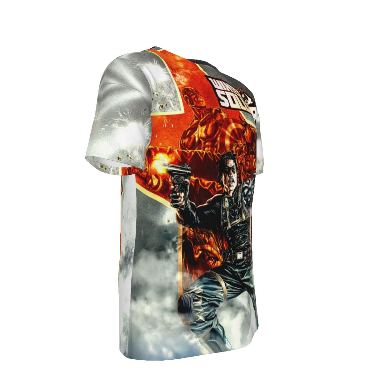 WINTER SOLDIER 1 OVER PRINT SHIRT AND TANK TOP - DR FATE
