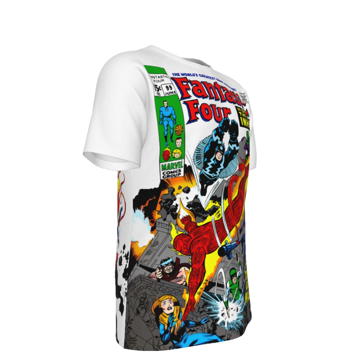 FANTASTIC FOUR 99 ALL OVER PRINT SHIRTS AND TANK TOP