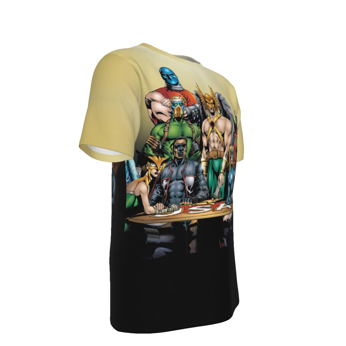 JSA 75TH ANNY HARDCOVER OVER PRINT SHIRT AND TANK TOP