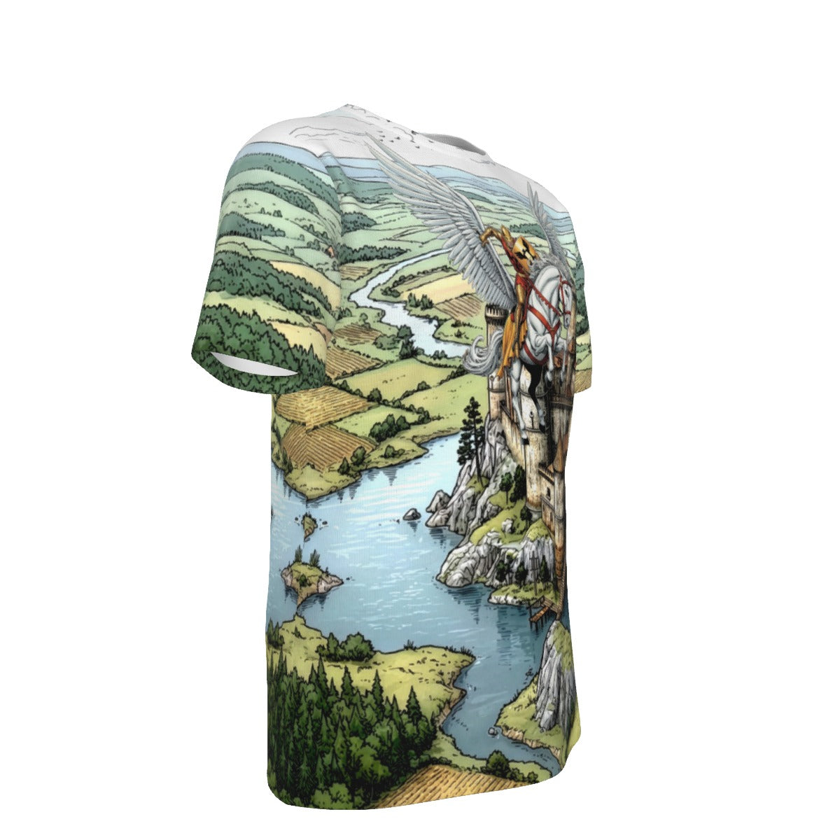 SHINING KNIGHT GO All Over Print Shirt & Tank Top - ORIGINAL ART