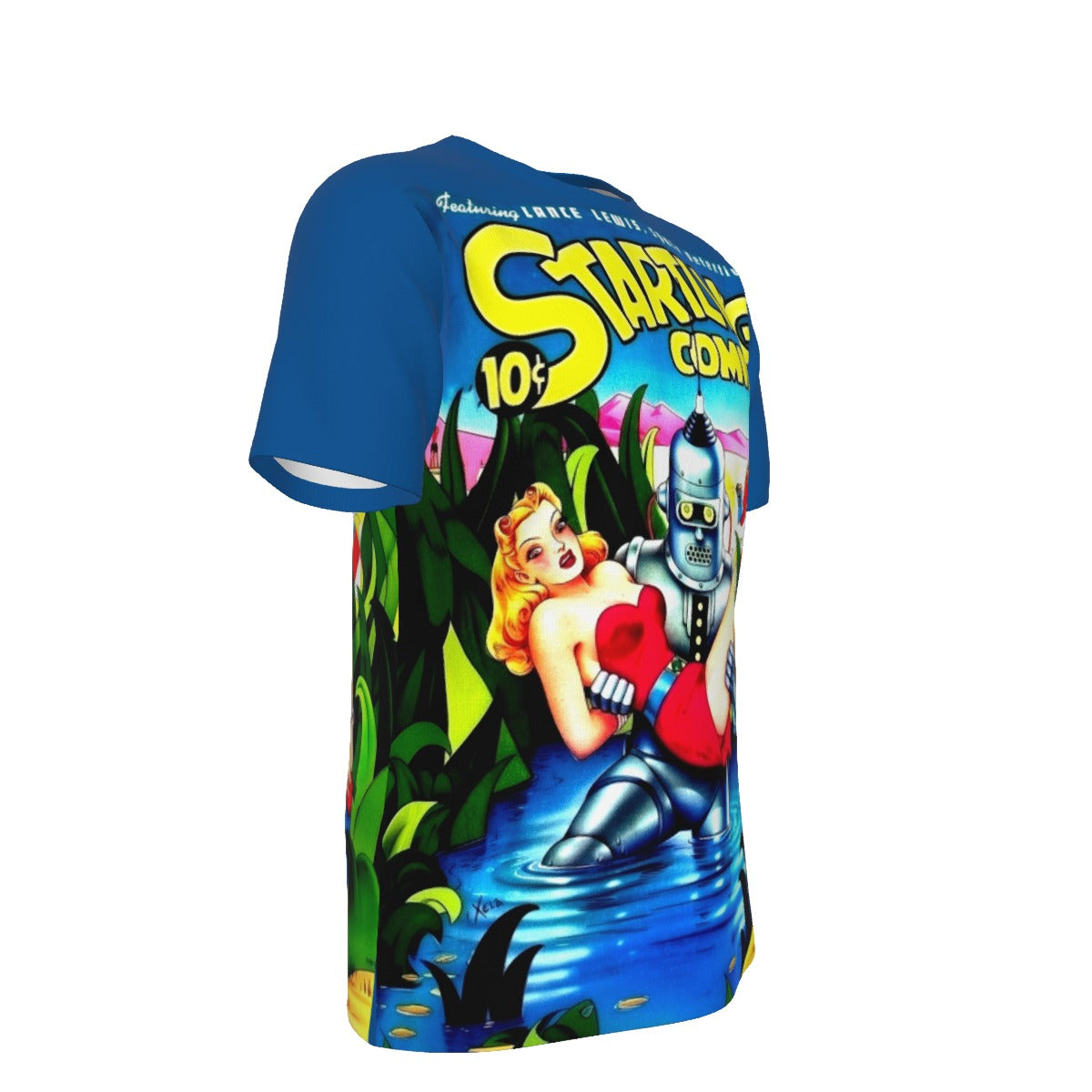 STARTLING COMICS 49 ALL OVER PRINT SHIRT AND TANK TOP