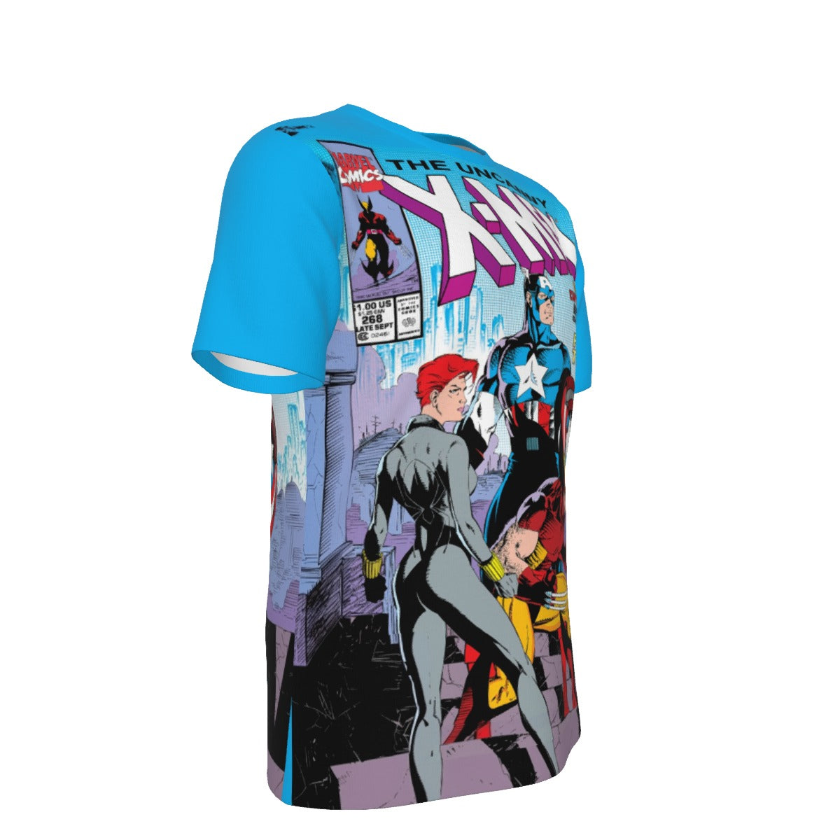 XMEN 268 OVER PRINT SHIRT AND TANK TOP