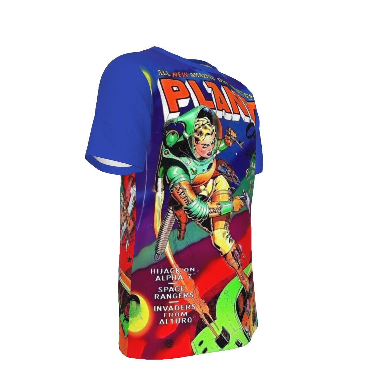 PLANET COMICS 71 ALL OVER PRINT SHIRT AND TANK TOP