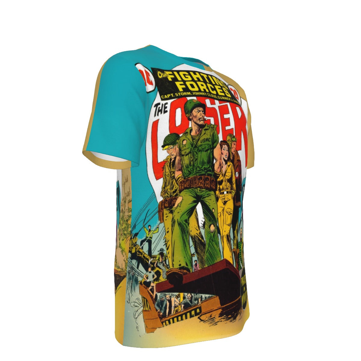 OUR FIGHTING FORCES 139 OVER PRINT SHIRT AND TANK TOP- THE LOSERS