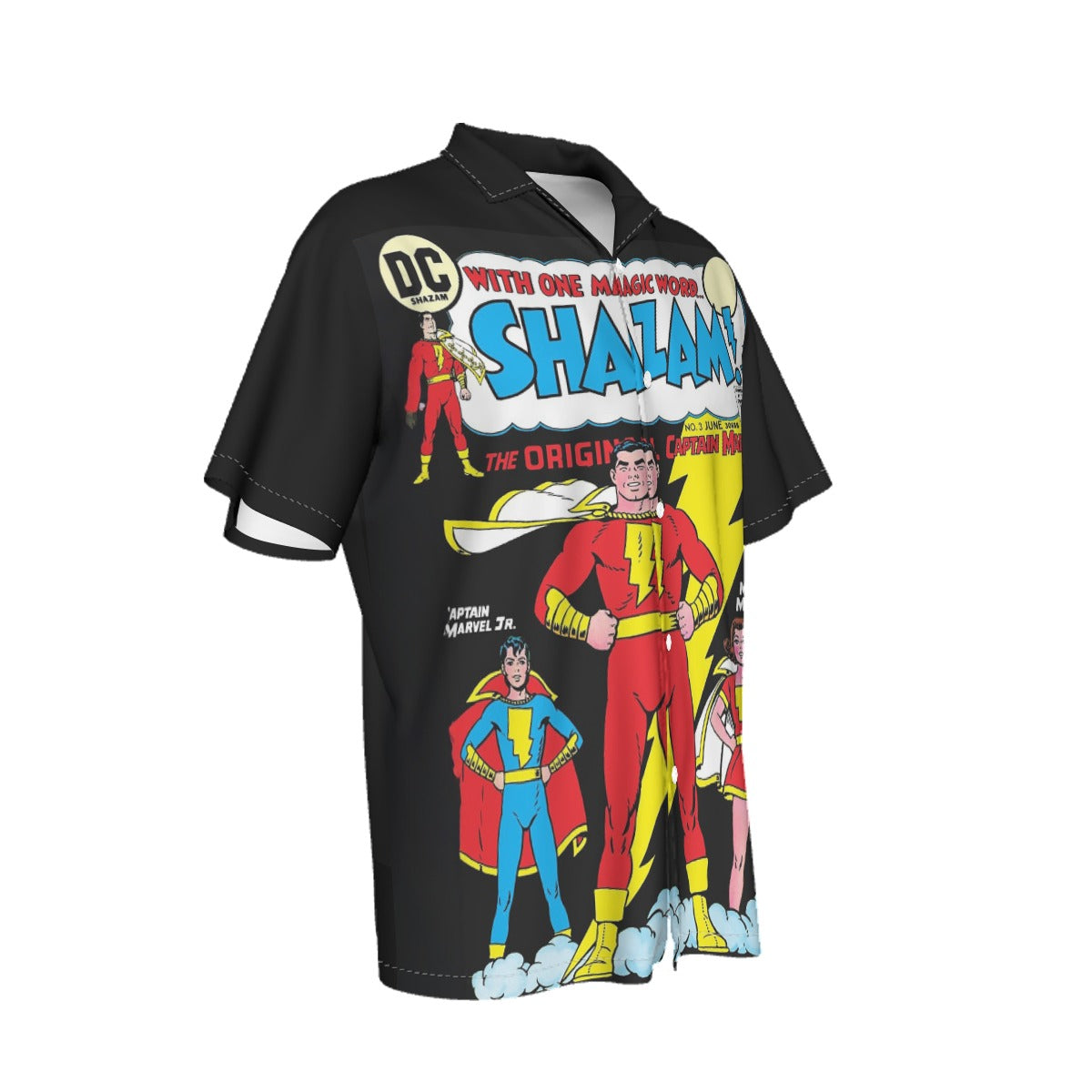 SHAZAM 3 UP ALL OVER PRINT SHIRT AND TANK TOP